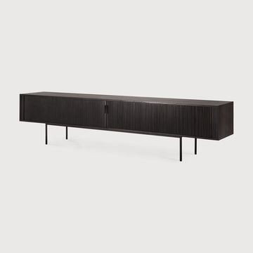 Roller Max TV cupboard - Black - 242 x 45 x 56 cm (10110055) by Ethnicraft - view 2