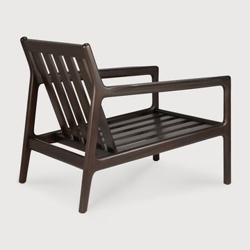 Jack lounge chair frame - Dark Brown - 69 x 87 x 74 cm (10135100) by Ethnicraft - view 4