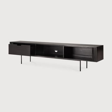 Roller Max TV cupboard - Black - 242 x 45 x 56 cm (10110055) by Ethnicraft - view 3