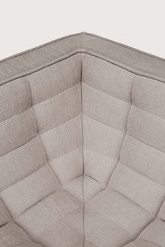 N701 modular sofa set - Ecru - 231 x 231 x 76 cm (10S22067) by Ethnicraft - view 5