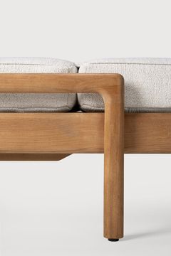 Jack outdoor adjustable lounger cushion - Off White - 200 x 65 x 8 cm (10121098) by Ethnicraft - view 7