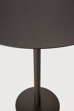 Blend bar table - Dark Bronze - 70 x 70 x 108 cm (10S60123) by Ethnicraft - view 2