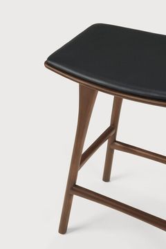 Osso counter stool - Brown - 57 x 33 x 69 cm (10110181) by Ethnicraft - view 6