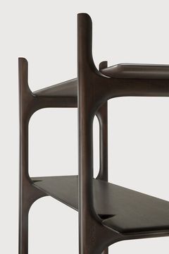 PI rack - Dark Brown - 110 x 39 x 187 cm (10135061) by Ethnicraft - view 4