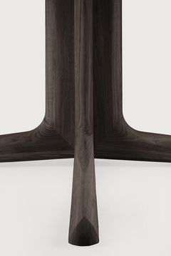 Corto dining table - Brown - 150 x 150 x 76 cm (10150998) by Ethnicraft - view 6