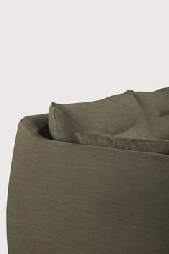 Weave sofa - Green - 244 x 95 x 75 cm (10121413) by Ethnicraft - view 5