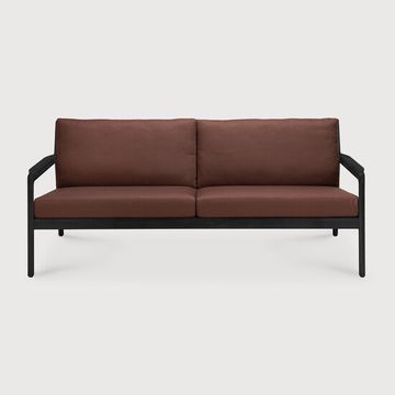 Jack outdoor sofa - Black, Burgundy - 180 x 90 x 74 cm (10S10436) by Ethnicraft - view 2