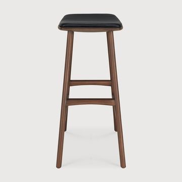 Osso counter stool - Brown - 57 x 33 x 69 cm (10110181) by Ethnicraft - view 3