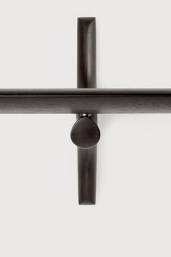 PI wall shelf - Dark Brown - 100 x 35 x 28 cm (10129792) by Ethnicraft - view 5