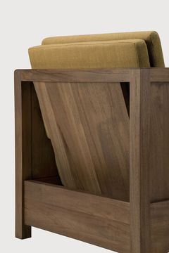 Roan lounge chair - Wild brown - 60 x 70 x 65 cm (10S10832) by Ethnicraft - view 7