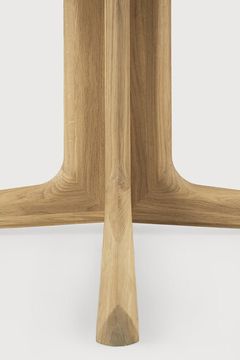 Corto dining table - Natural - 150 x 150 x 76 cm (10150997) by Ethnicraft - view 6