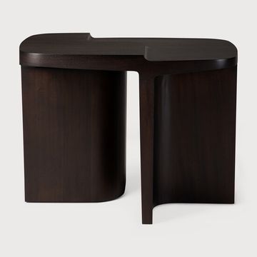 Brutalist side table - Rose brown - 60 x 40 x 45 cm (10135160) by Ethnicraft - view 2