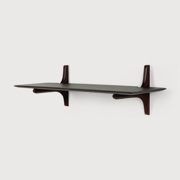 PI wall shelf - Dark Brown - 100 x 35 x 28 cm (10129792) by Ethnicraft - view 2