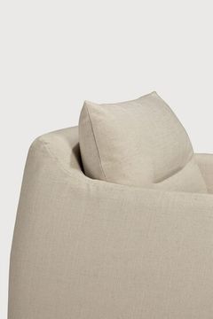 Weave lounge chair - Bone - 80 x 87 x 75 cm (10121410) by Ethnicraft - view 7