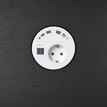 Power Circle - White - 9 x 9 x 5 cm (10126288) by Ethnicraft - view 3