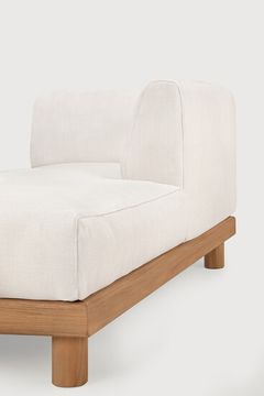 Monocle outdoor modular sofa - Natural - 166 x 83 x 72 cm (10S10415) by Ethnicraft - view 6