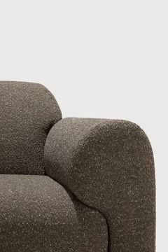 Bulky modular sofa - Cedar - 95 x 95 x 75 cm (10121438) by Ethnicraft - view 7