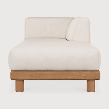 Monocle outdoor modular sofa - Natural - 166 x 83 x 72 cm (10S10415) by Ethnicraft - view 3