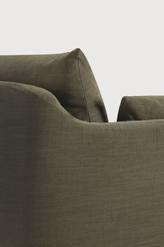 Weave sofa - Green - 244 x 95 x 75 cm (10121413) by Ethnicraft - view 3