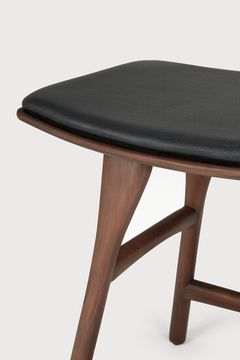 Osso stool - Brown - 50 x 33 x 51 cm (10110180) by Ethnicraft - view 4