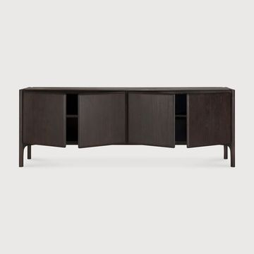 PI sideboard - Dark Brown - 230 x 45 x 83 cm (10111573) by Ethnicraft - view 2