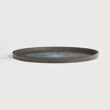 Slice wooden tray - 92 x 92 x 4 cm (10120378) by Ethnicraft - view 2