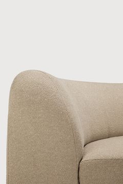 Bulky modular sofa - Almond - 133 x 133 x 75 cm (10121448) by Ethnicraft - view 5