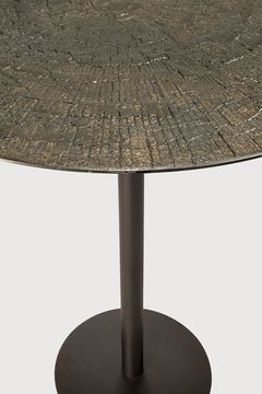 Blend bar table - Whisky - 70 x 70 x 108 cm (10S25937) by Ethnicraft - view 2