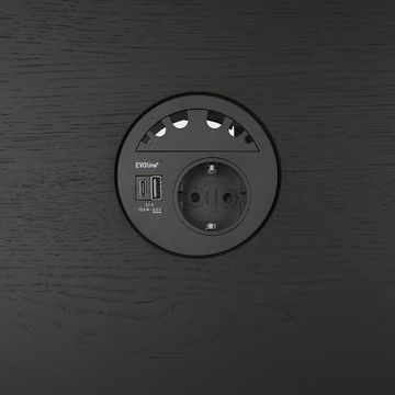 Power Circle - Black - 9 x 9 x 5 cm (10126287) by Ethnicraft - view 3