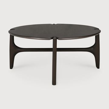 PI coffee table - Dark Brown - 80 x 80 x 35 cm (10135013) by Ethnicraft - view 2