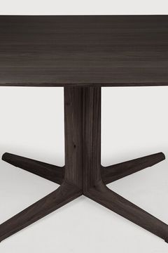 Corto dining table - Brown - 150 x 150 x 76 cm (10150998) by Ethnicraft - view 5