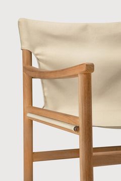 Safari outdoor lounge chair - Natural, Dune - 67 x 73 x 81 cm (10S10421) by Ethnicraft - view 5