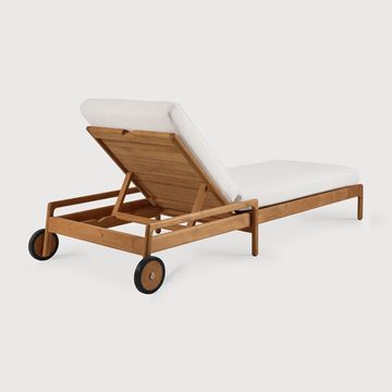 Jack outdoor adjustable lounger cushion - Off White - 200 x 65 x 8 cm (10121098) by Ethnicraft - view 5