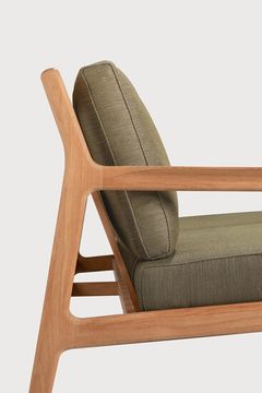 Jack outdoor sofa - Natural, Green - 180 x 90 x 74 cm (10S10435) by Ethnicraft - view 4