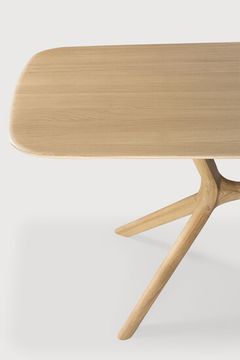 X dining table - Natural - 250 x 100 x 76 cm (10150029) by Ethnicraft - view 3