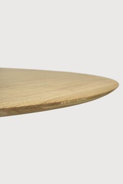 Corto dining table - Natural - 120 x 120 x 76 cm (10150993) by Ethnicraft - view 3