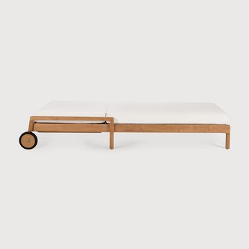 Jack outdoor adjustable lounger cushion - Off White - 200 x 65 x 8 cm (10121098) by Ethnicraft - view 4