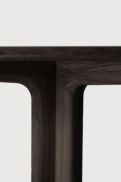 Corto dining table - Brown - 150 x 150 x 76 cm (10150998) by Ethnicraft - view 3