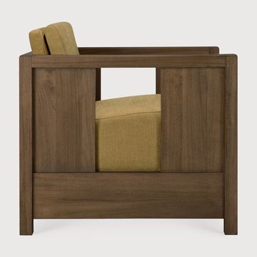 Roan lounge chair - Wild brown - 60 x 70 x 65 cm (10S10832) by Ethnicraft - view 3