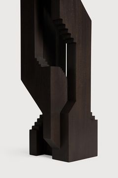 Circonvolution - Espresso - 18 x 18 x 63 cm (10127116) by Ethnicraft - view 6