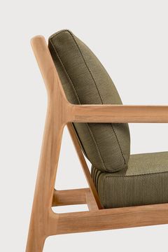 Jack outdoor lounge chair - Natural, Green - 76 x 90 x 74 cm (10S10431) by Ethnicraft - view 5
