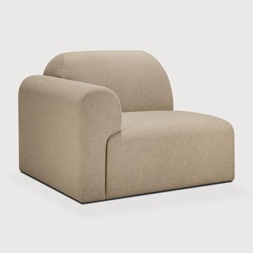 Bulky modular sofa - Almond - 95 x 95 x 75 cm (10121446) by Ethnicraft - view 2