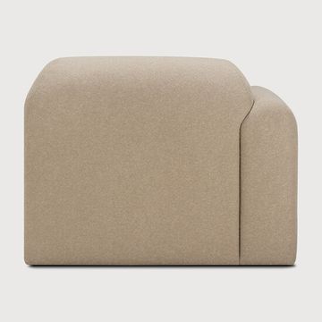 Bulky modular sofa - Almond - 95 x 95 x 75 cm (10121446) by Ethnicraft - view 4