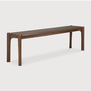 PI bench - Brown - 166 x 35 x 46 cm (10111553) by Ethnicraft - view 2