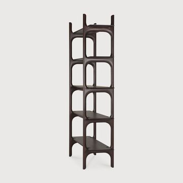 PI rack - Dark Brown - 110 x 39 x 187 cm (10135061) by Ethnicraft - view 3