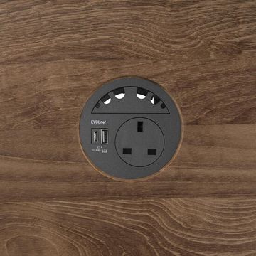 Power Circle - Black - 9 x 9 x 5 cm (10126283) by Ethnicraft - view 4