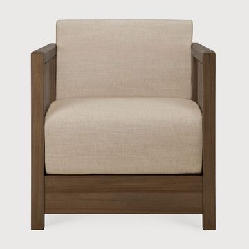 Roan lounge chair - Wild brown - 60 x 70 x 65 cm (10S10831) by Ethnicraft - view 2