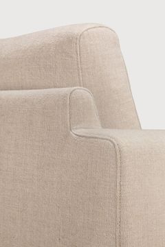 Ease lounge chair - Leche - 96 x 91 x 73 cm (10120094) by Ethnicraft - view 7