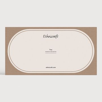 Second Nature tray - 71 x 36 x 3 cm (10120591) by Ethnicraft - view 5
