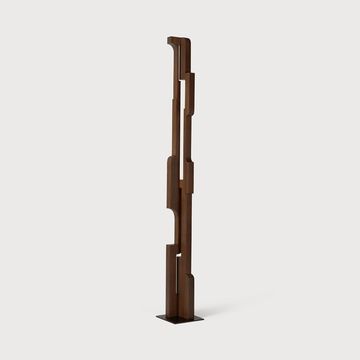 Zuil - Brown - 25 x 25 x 200 cm (10127172) by Ethnicraft - view 2